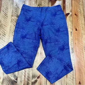 Nic+Zoe Purple Snake print pants